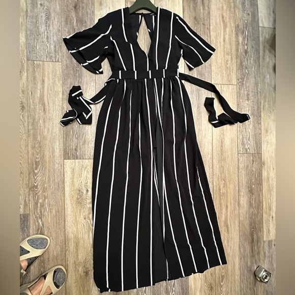 🛍️ Houte monde Black Romper with maxi skirt   size S - Picture 6 of 15